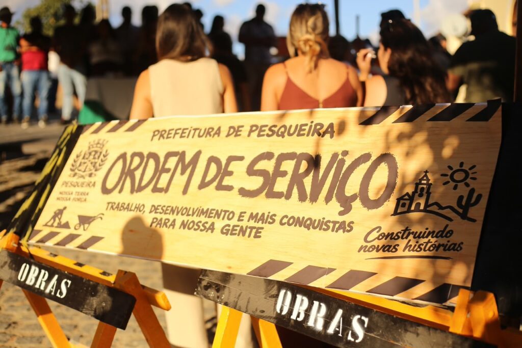 Cimbres recebe novas obras de pavimentação em Pesqueira