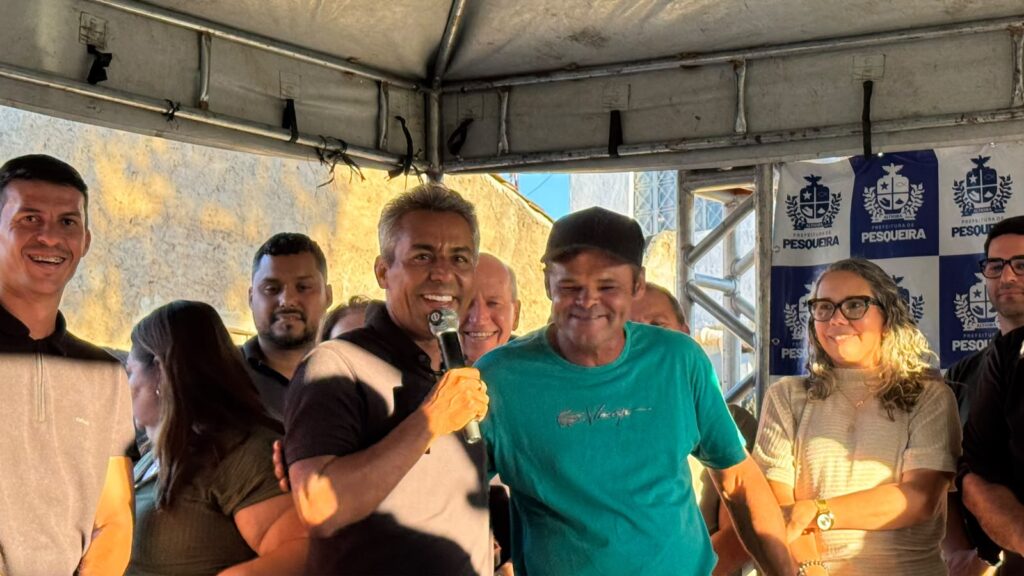 Novas pavimentações no Prado em Pesqueira
