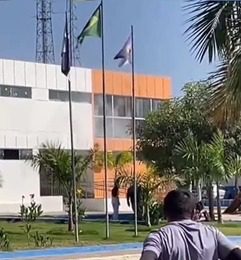 Incêndio na sede da Prefeitura de Betânia