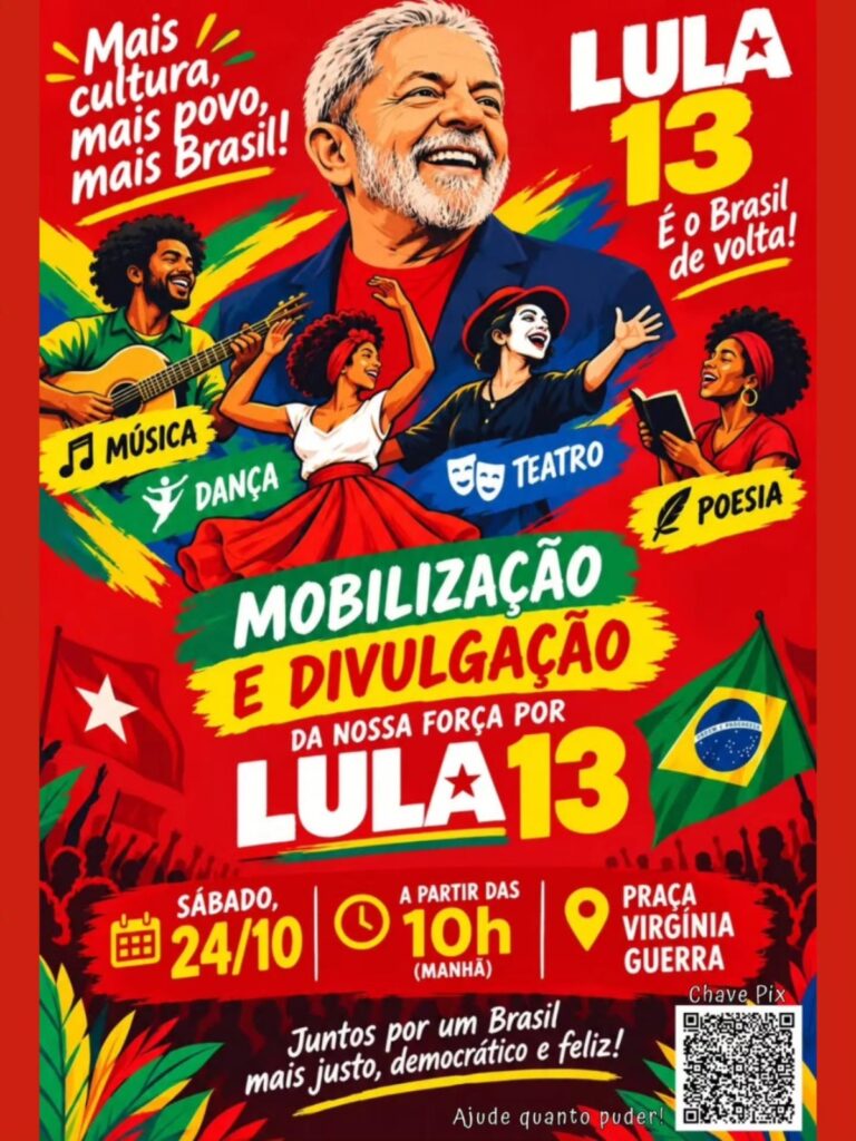 Ato defende reeleição de Lula em Arcoverde