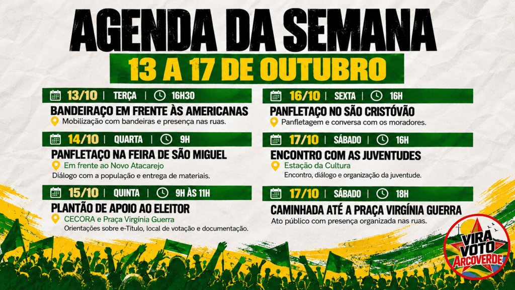 Vira Voto Arcoverde divulga agenda para o segundo turno