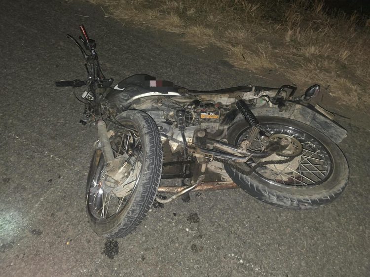 Motociclista morre em colisão frontal em Sanharó