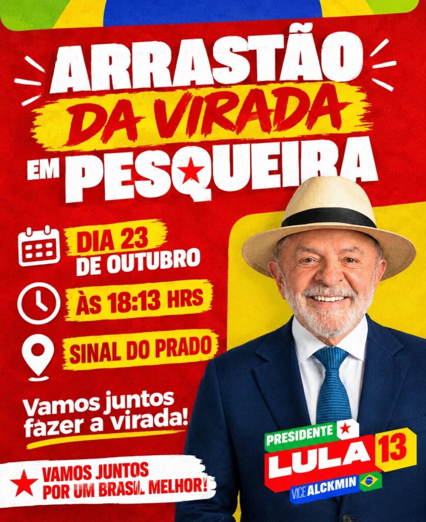 Venturosa, Pesqueira e Itaíba mobilizações em apoio a Lula