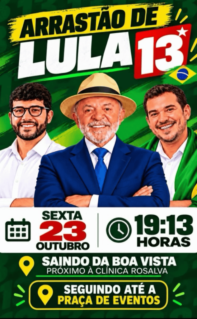 Venturosa, Pesqueira e Itaíba mobilizações em apoio a Lula