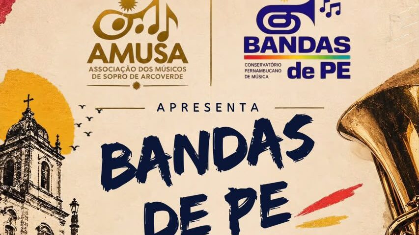 Arcoverde recebe projeto Bandas de PE com oficinas gratuitas e participação do maestro Spok