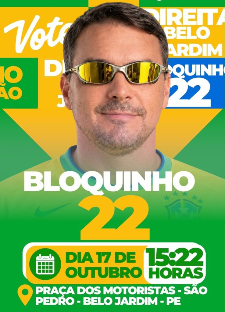 Atos em apoio a Flávio Bolsonaro em Belo Jardim e Manari