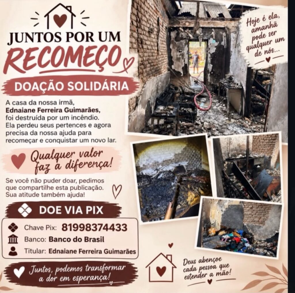 Incêndio destrói casa e loja em Arcoverde