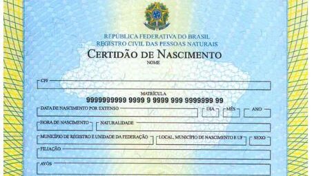 Segunda via de certidões de nascimento, casamento e óbito pode ser solicitada pela internet sem ir ao cartório