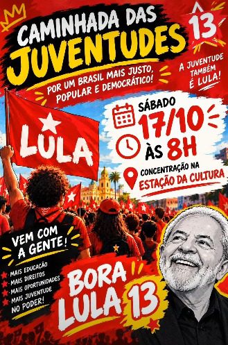 Caminhada em Arcoverde e Ibimirim em apoio a Lula