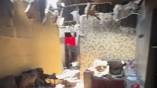 VÍDEO: Incêndio destrói casa em Santa Cruz do Capibaribe; família organiza pix solidário