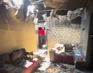 Incêndio destrói casa em Santa Cruz do Capibaribe