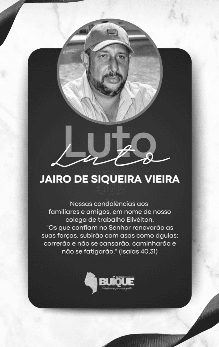 Servidor municipal morre em Buíque