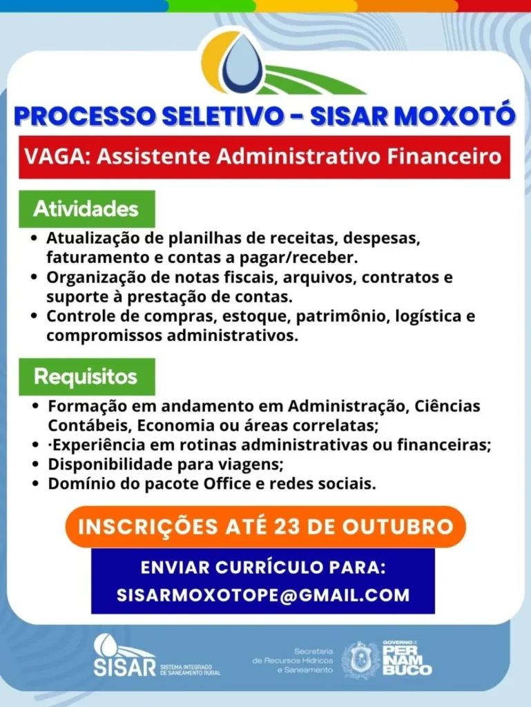 Sisar Moxotó abre seleção em Arcoverde 