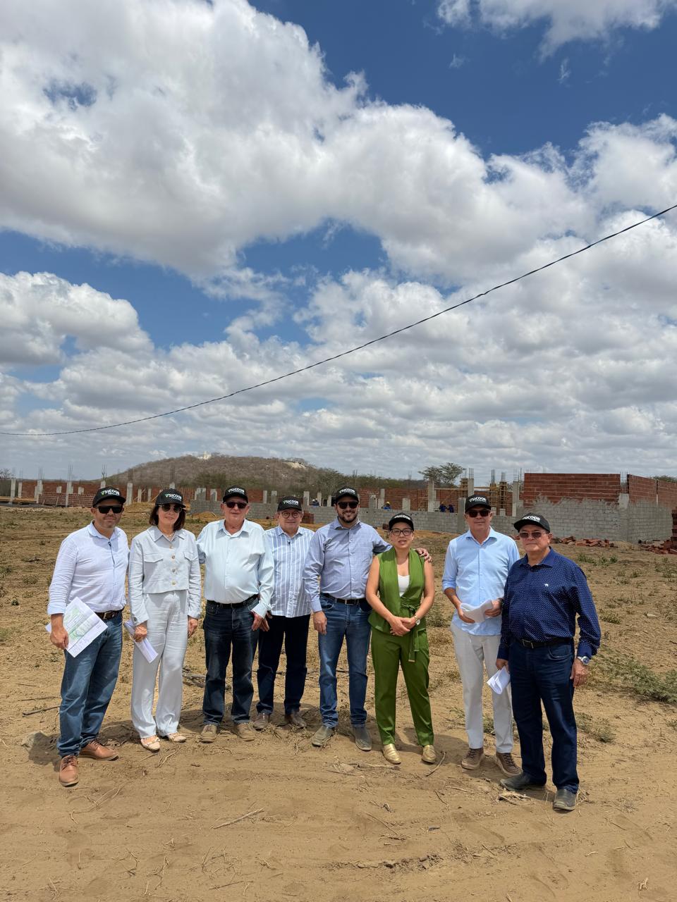 Sicoob Pernambuco visitam obras 